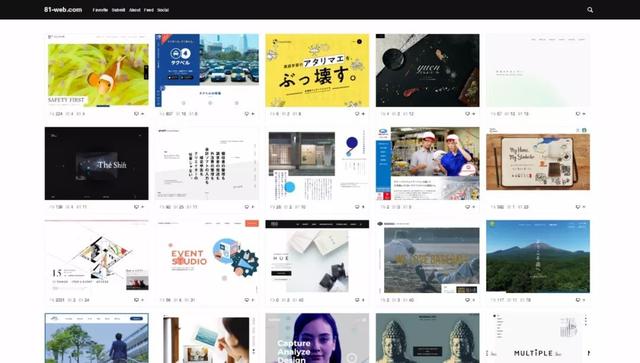 舍不得告訴你的10個網頁設計靈感站(要收藏)